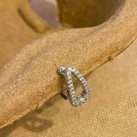 Elegant Silver cuff A1402 - Picture 3 of 5